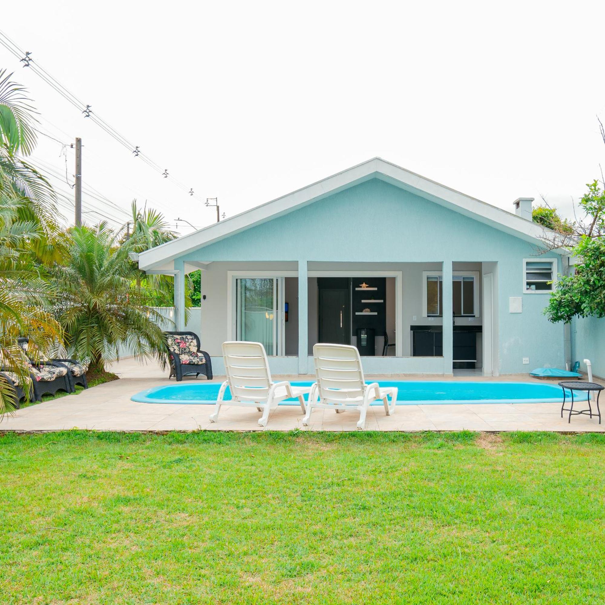 M&m House - Casa Com Piscina E Ar Condicionado Em Matinhos